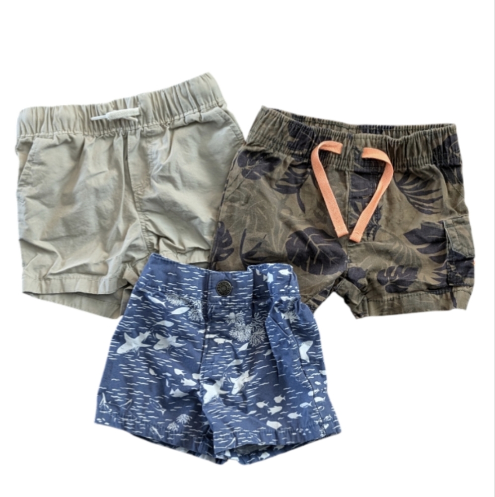 🍼 4 for $10 Baby shorts 3 pack size 3 month